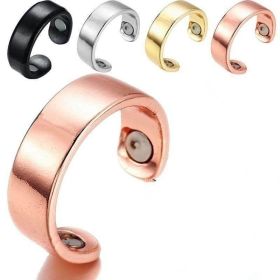 Magnetic Therapy Health Care Open Rings Weight Loss Burning Fat Thin Waist Thin Stomach Jewelry