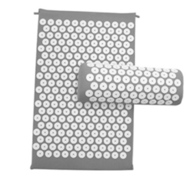 Massager Cushion Massage Yoga Mat Acupressure Relieve Stress Back Body Pain Spike Mat Acupuncture Massage Yoga Mat with Pillow