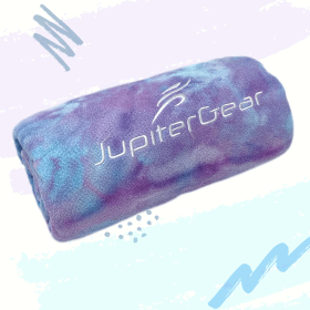 Tie-Dye Yoga Towel - Sweat Absorbent, Non-Slip Bikram, Kundalini, Hot Yoga Mat Size Towel