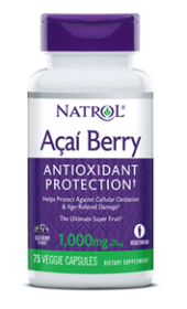 Natrol AcaiBerry - 1000 mg - 75 Vegetarian capsules